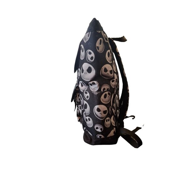 The Nightmare Before Christmas Backpack  Jack Skellington Print  Black White - Picture 3 of 4